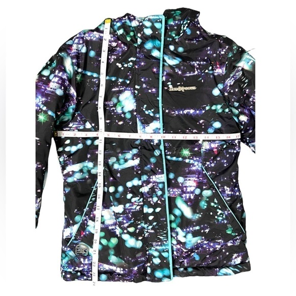 ZeroXposur Girls Black Puffer Hooded Jacket - Size Large (10/12) - Picture 11 of 14